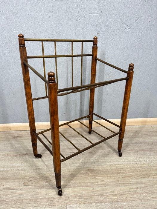 Ernst Rockhausen & Söhne - Tijdschriftenhouder - Hout,, Antiek en Kunst, Kunst | Designobjecten