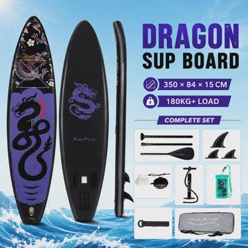 Feath-R-Lite Dragon Inflatable SUP Board 350cm - Compleet me, Watersport en Boten, Golfsurfen, Verzenden, Nieuw