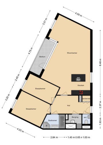 Te huur: Appartement Anton Philipslaan in Eindhoven, Noord-Brabant, Eindhoven, Appartement