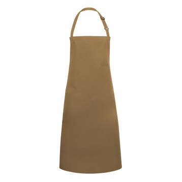 GGM Gastro | KARLOWSKY | Slabbenschort Basic - Camel |, Verzenden, Nieuw, Overige kleuren, Schort