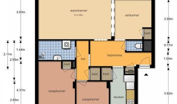 Te Huur 3 Kamer Appartement Roelof van Schevenstraat In Ensc, Huizen en Kamers, Direct bij eigenaar, Overijssel, Enschede, Appartement