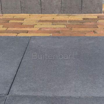 Betontegel 60x60x4 Antraciet | A-keus | OP = OP | Tuintegels, Tuin en Terras, Tegels en Klinkers, Verzenden, Nieuw, Beton, Terrastegels