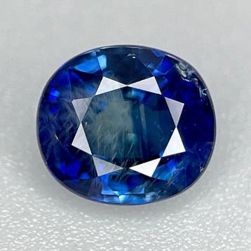 Zonder minimumprijs Blauw Saffier - 1.22 ct - nternational, Sieraden, Tassen en Uiterlijk, Edelstenen, Nieuw