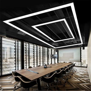 Lineaire LED Hanglamp - Lijnverlichting - Rinzu - 48W 5760lm, Ophalen of Verzenden, Nieuw, Metaal, Overige fittingen