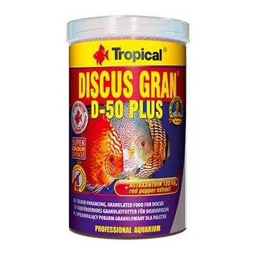 Tropical Discus granulaat + D-50 plus granulaat - 5 ltr., Ophalen of Verzenden, Nieuw