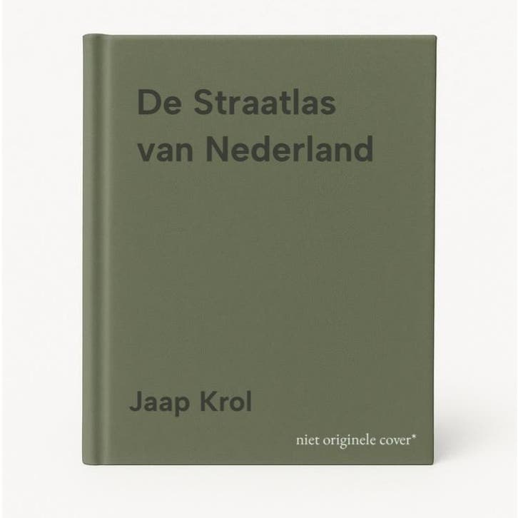 De Straatlas van Nederland 9789083468921 Jaap Krol, Boeken, Kunst en Cultuur | Beeldend, Gelezen, Verzenden
