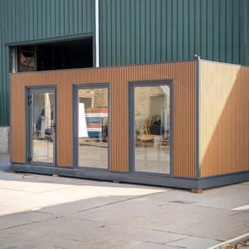 Chalet bouwen in tuin? Milaan unit - Op voorraad!