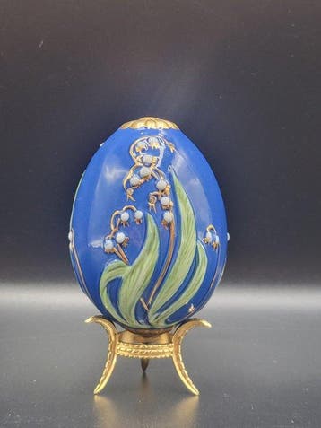Fabergé ei - House of Fabergé – Œuf « Czarina’s Bouquet » –, Antiek en Kunst, Curiosa en Brocante
