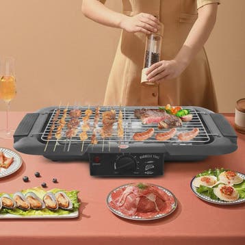 Elektrische Tafelgrill 2000W met 6-standen Temperatuurregeli, Verzenden, Nieuw