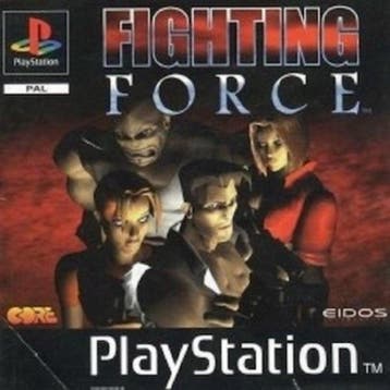 Fighting Force (PS1 Games), Spelcomputers en Games, Games | Sony PlayStation 1, Ophalen of Verzenden, Zo goed als nieuw