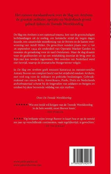 De slag om Arnhem 9789026347115 Antony Beevor, Verzenden, Gelezen, Antony Beevor