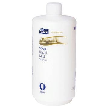 Tork Premium Cream Zeep - vloeibaar - mild - 6 flacons 1L -, Verzenden, Nieuw
