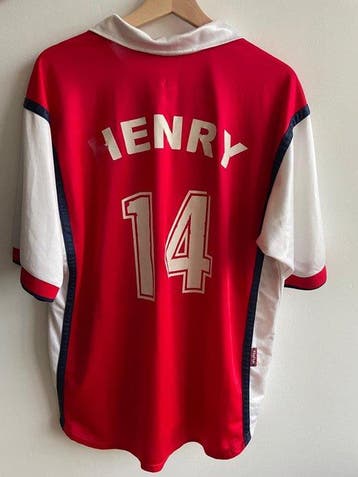 Arsenal - Premier League - Thierry Henry - 1999 - Shirt, Nieuw