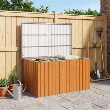 vidaXL Buitenopslagdoos Gegalvaniseerd staal 171 x 99 x 93, Verzenden, Nieuw