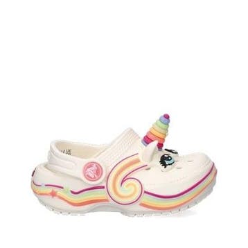 Crocs I Am Rainbow Unicorn instapschoenen in het Wit, Verzenden, Nieuw, Crocs, Wit