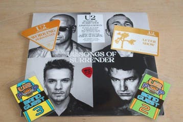 U2 - Songs Of Surrender White Vinyl + Backstage Passes +, Nieuw in verpakking