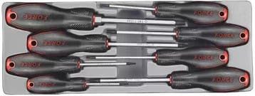 Screwdriver set Torx with hole 8-piece, Verzenden, Nieuw