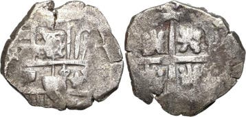 4 Reales (datum nicht lesbar), Spanien Philipp Iii 1598-1621, Verzenden