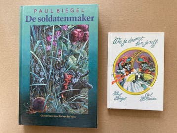 2X Paul Biegel - Soldatenmaker - Wie je droomt ben je zelf, Verzenden, Zo goed als nieuw, Fictie