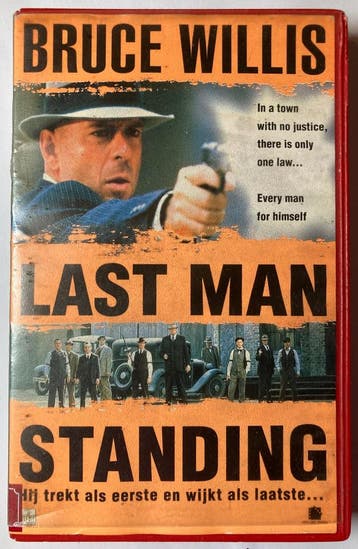 LAST MAN STANDING (EX RENTAL) (VHS), Verzenden, Gebruikt