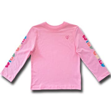 Meisjes Skater Shirt Roze, Nieuw, Wild Child Kidswear, Shirt of Longsleeve, Verzenden
