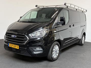 Ford Transit Custom 300 2.0 TDCI L2H1 Limited Dubbele cabine, Automaat, Stof, Gebruikt, Euro 6
