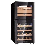 Wijnkoelkast Wijnklimaatkast Kaaskoelkast 89 Flessen, Zonder vriesvak, Refurbished, Ophalen of Verzenden, Minder dan 85 cm