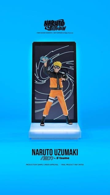 Naruto Neon Figure 1/9 Naruto Uzumaki 25 cm, Verzamelen, Ophalen of Verzenden, Nieuw