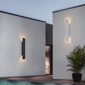 Waterdichte LED Wandlamp Buiten - Aluminium Up/Down Light -, Tuin en Terras, Verzenden, Nieuw