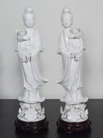Paar Blanc de Chine Guanyin - Porselein - China - 20e eeuw