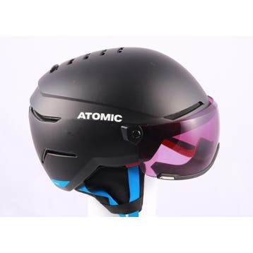 59 60 61 62 63 skihelm/snowboardhelm ATOMIC SAVOR VISOR ALL, Verzenden, Gebruikt, Atomic