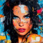 PLM-Art - Blue Style Woman