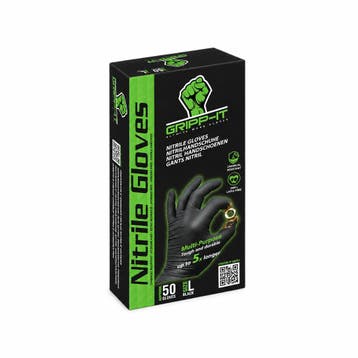 Gripp-It nitril handschoenen zwart maat L (50 stuks), Auto-onderdelen, Ophalen of Verzenden, Nieuw, Seat