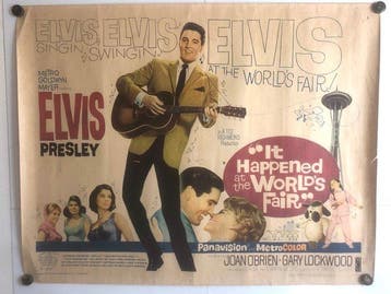 Aucun - Elvis Presley - It Happened at the worlds fair -, Antiek en Kunst, Kunst | Tekeningen en Foto's