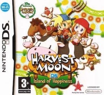 Harvest Moon Island of Happiness (DS Games), Ophalen of Verzenden, Zo goed als nieuw