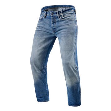 REVIT!SaltTFMediumBlauwUsedMotorjeans, Motoren, Kleding | Motorkleding, Nieuw met kaartje, REV'IT!, Broek | textiel, Heren