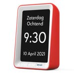 sprekende kalenderklok-rood, Huis en Inrichting, Ophalen of Verzenden, Nieuw