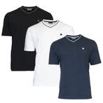 Donnay Donnay Heren - 3-Pack - T-Shirt Jason - Zwart / Wit /, Verzenden, Nieuw