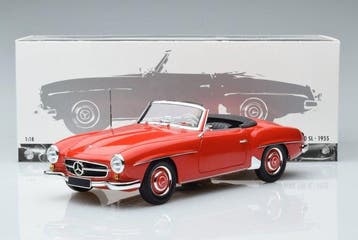 Minichamps 1:18 - Model cabriolet - Mercedes-Benz 190 SL, Nieuw