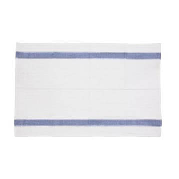 Theedoek polyester/katoen blauw | 762(b)x508(d)mm Vogue, Verzenden, Nieuw in verpakking