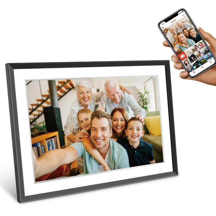 CYTEM Frameo digitale fotolijst met WiFi en familie App, Audio, Tv en Foto, Fotografie | Digitale fotolijsten, 8 tot 12 inch, 2 GB of meer