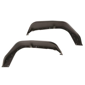 Rugged Ridge HD Steel Tube Fenders Front Pair Black 18-19 JL, Ophalen of Verzenden