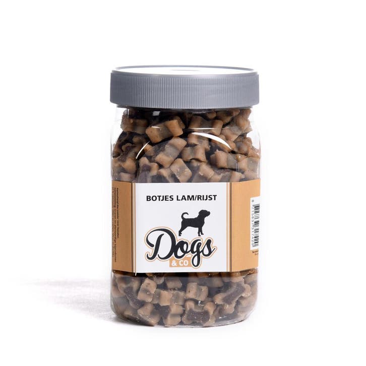 Snacks in Pot 500 gram -  Botje Lam/Rijst (Hond), Dieren en Toebehoren, Dierenvoeding, Ophalen of Verzenden