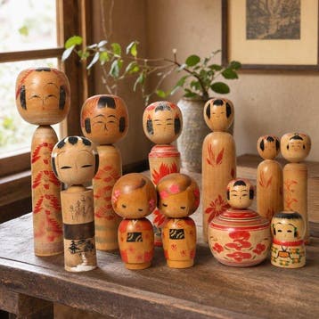Multiple individual craftspeople (Tatsuko, Heishiro,, Antiek en Kunst