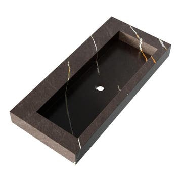 Brauer Coral Wastafel - 100 cm - met 1 Spoelbak en 0, Ophalen of Verzenden, Nieuw