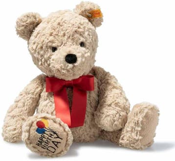 Steiff teddybeer Jimmy pluche knuff van €49,90 voor €44,91, Ophalen of Verzenden, Nieuw