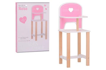 Johntoy houten poppenstoel Baby Ros van €19,99 voor €9,99, Ophalen of Verzenden, Nieuw