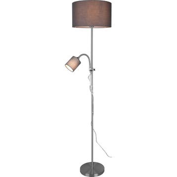 LED Vloerlamp - Vloerverlichting - Trion Owino - E27 Fitting, Ophalen of Verzenden, Nieuw, Metaal