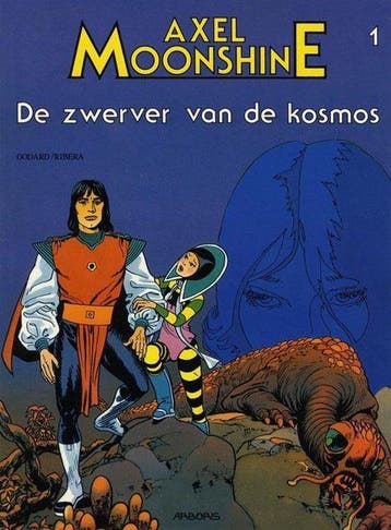Axel Moonshine 1: De zwerver van de kosmos / Axel Moonshine, Verzenden, Gelezen, Ribera