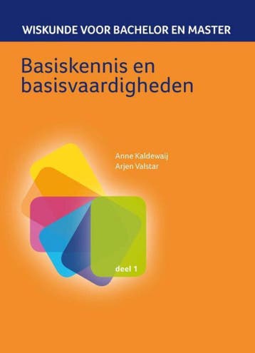 9789491764097 Wiskunde voor bachelor en master 1 - Basisk..., Boeken, Verzenden, Zo goed als nieuw, Anne Kaldewaij